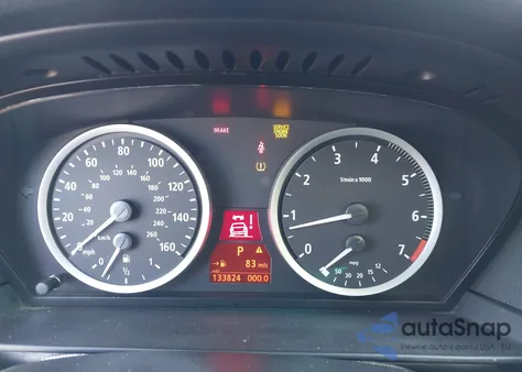 2007 BMW 550I z USA, uszkodzony, nr VIN WBANB535X7CP03762